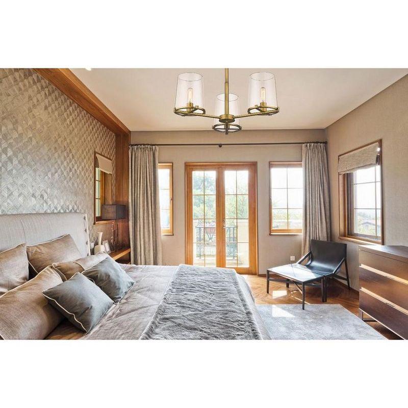 Z-Lite Callista 3 - Light Chandelier in  Rubbed Brass