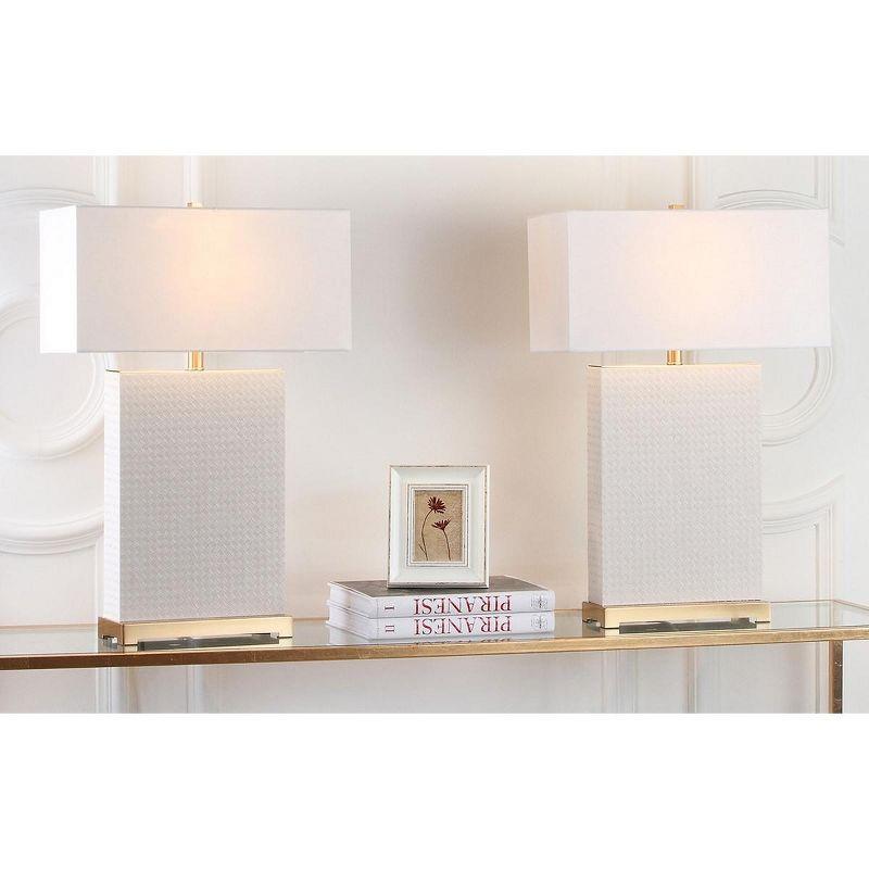 Joyce Table Lamp (Set of 2) - Cream - Safavieh.