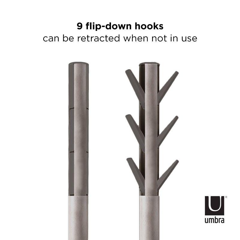 9 - Hook Freestanding Coat Rack