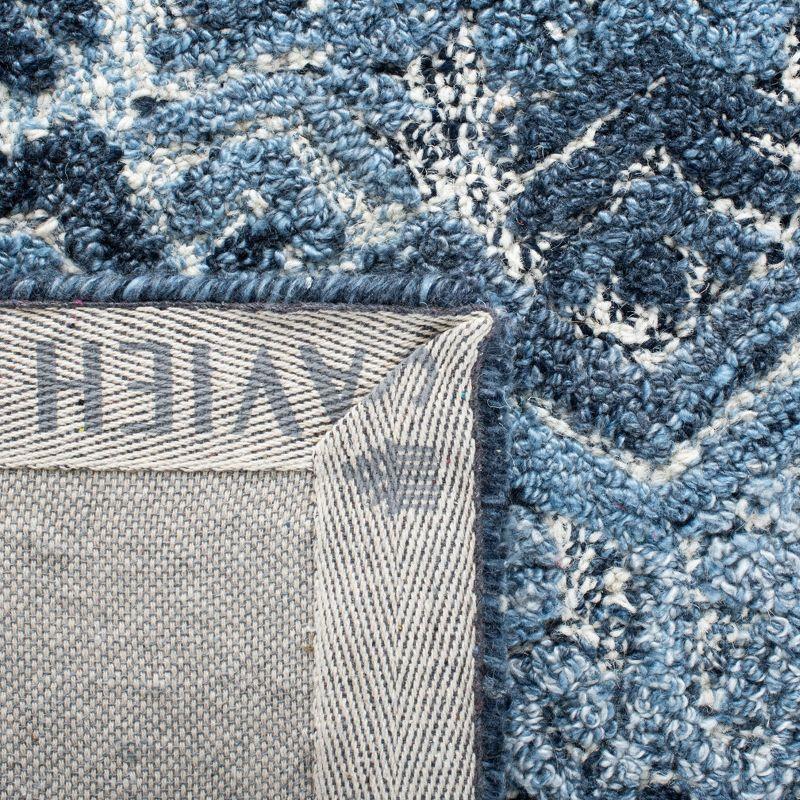 Marquee MRQ110 Hand Tufted Indoor Accent Rug - Blue/Grey - 3'x5' - Safavieh