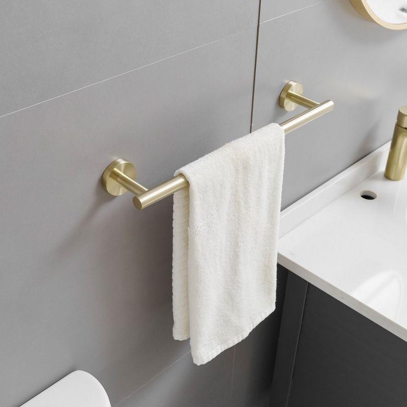 Brushed Gold 24-Inch Metal Bathroom Hardware Set