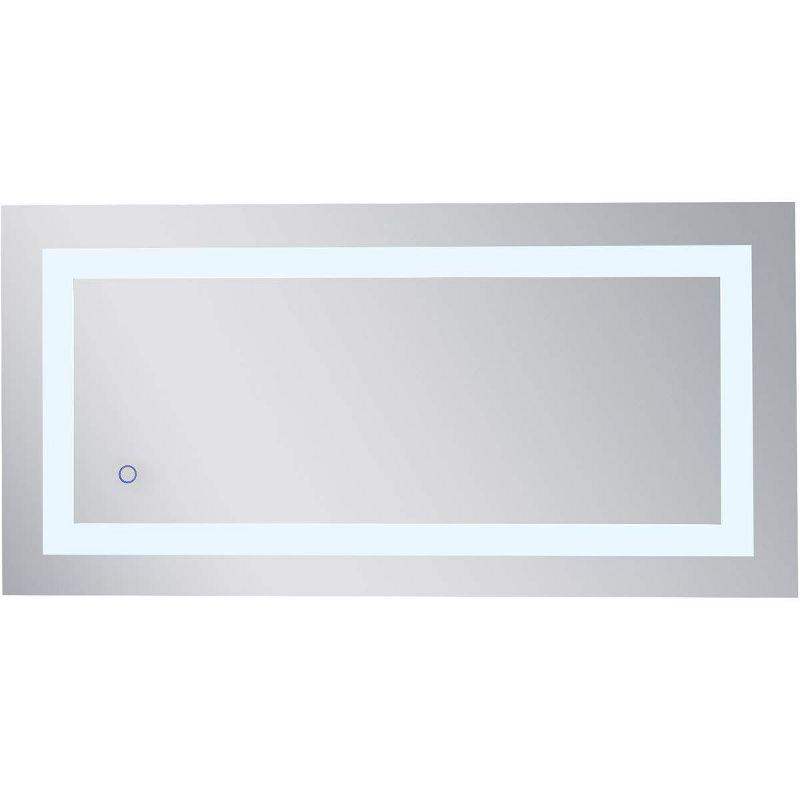 Elegant Lighting Helios 18in x 36in Hardwired LED mirror with touch sensor and color changing temperature 3000K/4200K/6400K