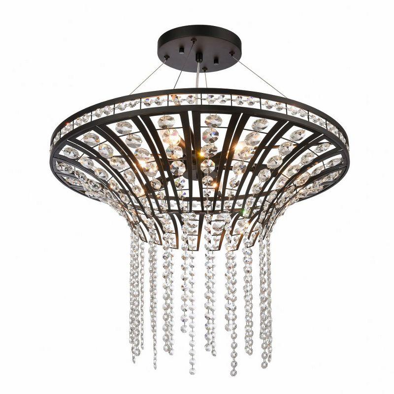 Elk Home Fantania 6 - Light Chandelier in  Matte Black