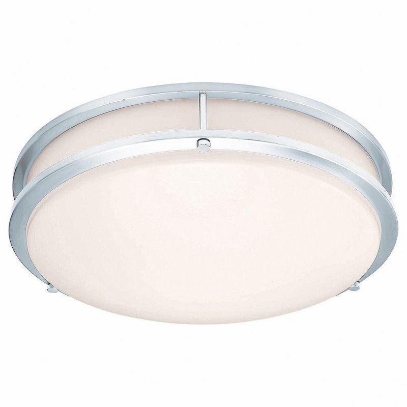 Access Lighting Solero II 1 - Light Flush Mount in  Chrome
