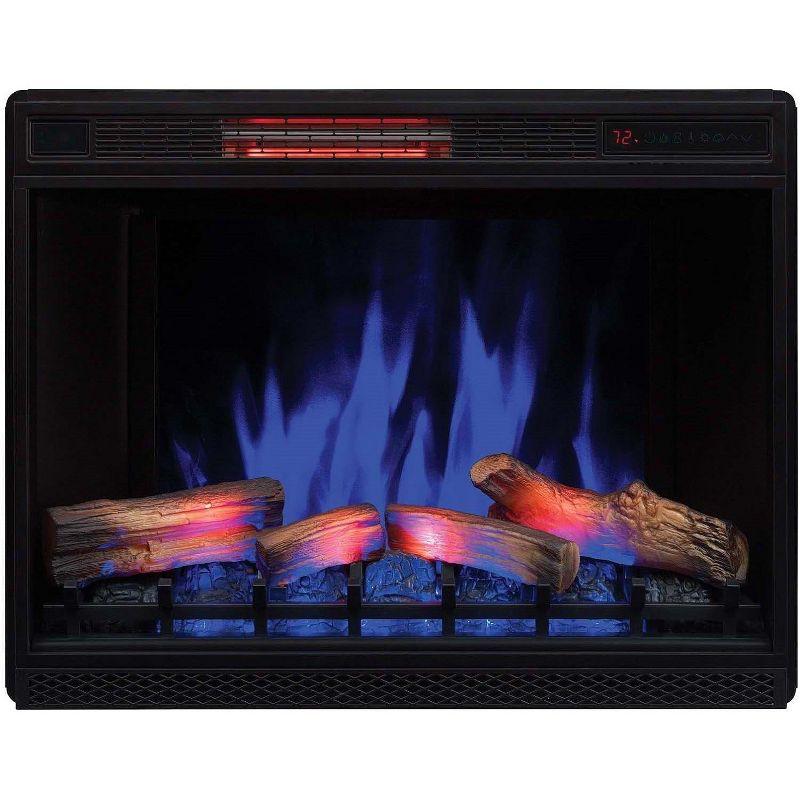 Classic Flame 33" 3D Spectrafire Plus Infrared Electric Fireplace Insert - Black, 33II042FGL