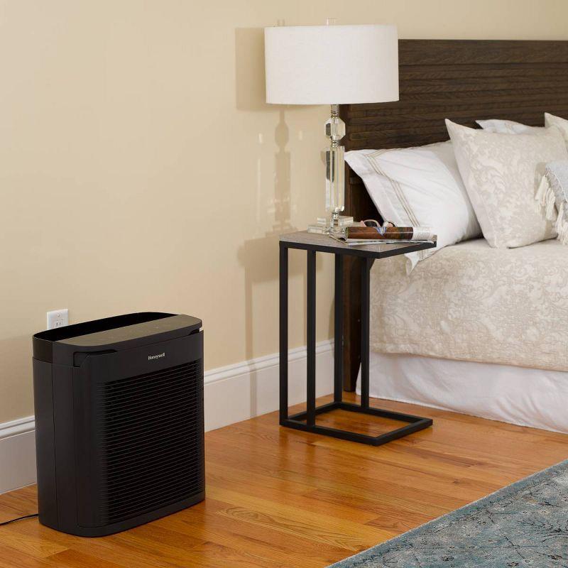 Honeywell Power Plus HEPA Air Purifier for Medium and Large Rooms Black: 4 Settings, 100-300 sq. ft., AHAM & Energy Star Certified