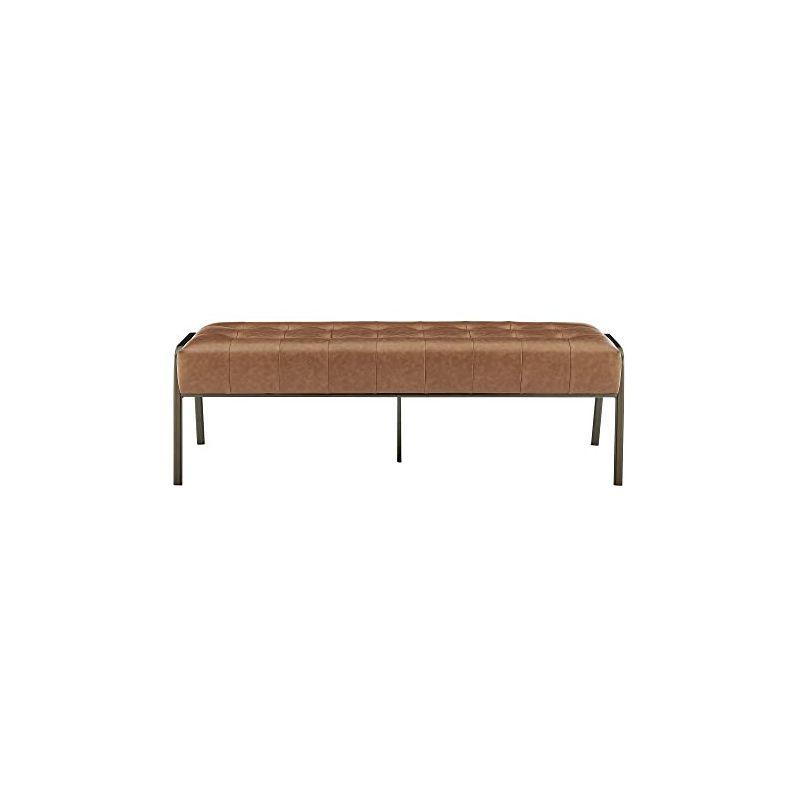 New Pacific Direct Venturi PU Tufted Bench