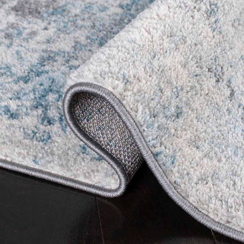 Tulum TUL209 Power Loomed Area Rug - Ivory/Blue - 8'9"x11'9" - Safavieh.