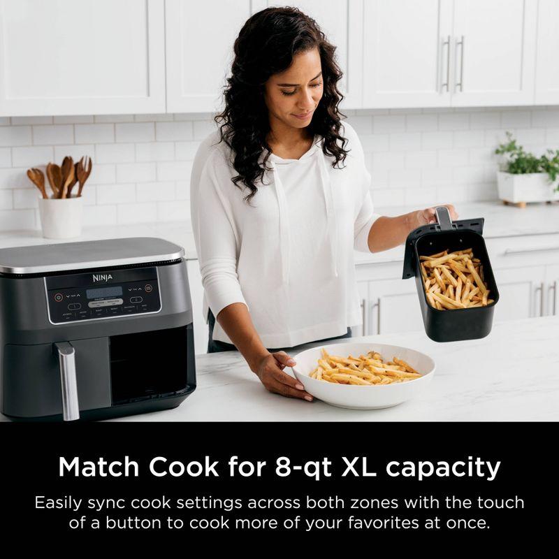 Ninja Foodi ® 2-Basket 8-Qt. Air Fryer with DualZone™ Technology