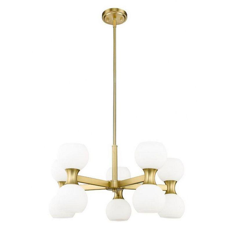 Z-Lite Artemis 10 - Light Chandelier in  Modern Gold