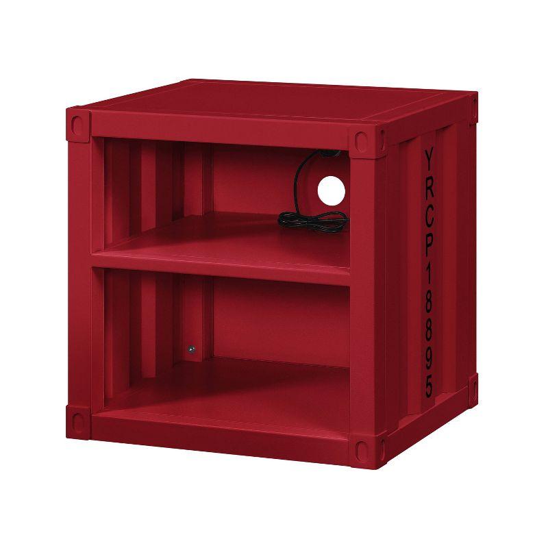 Cargo 20&#34; Nightstands Red - Acme Furniture