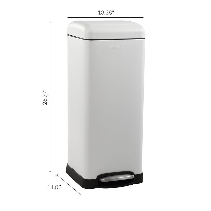 happimess Betty Retro 8-Gallon Step-Open Trash Can