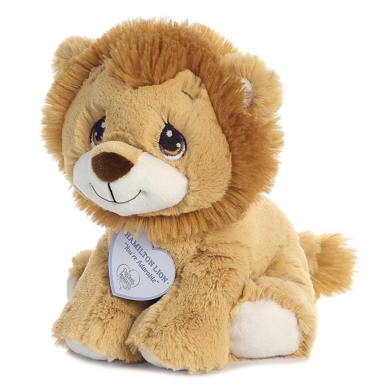 Aurora Small Hamilton Lion Precious Moments Inspirational Stuffed Animal Brown 6.5"