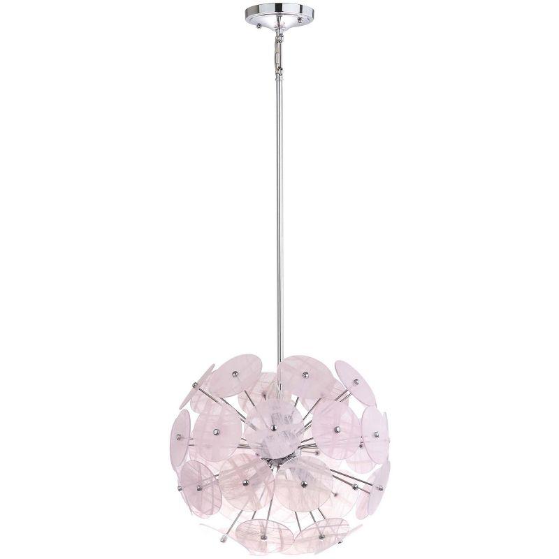 Montana 5 Light 16.5" Pendant - PND4019 - Pink - Safavieh