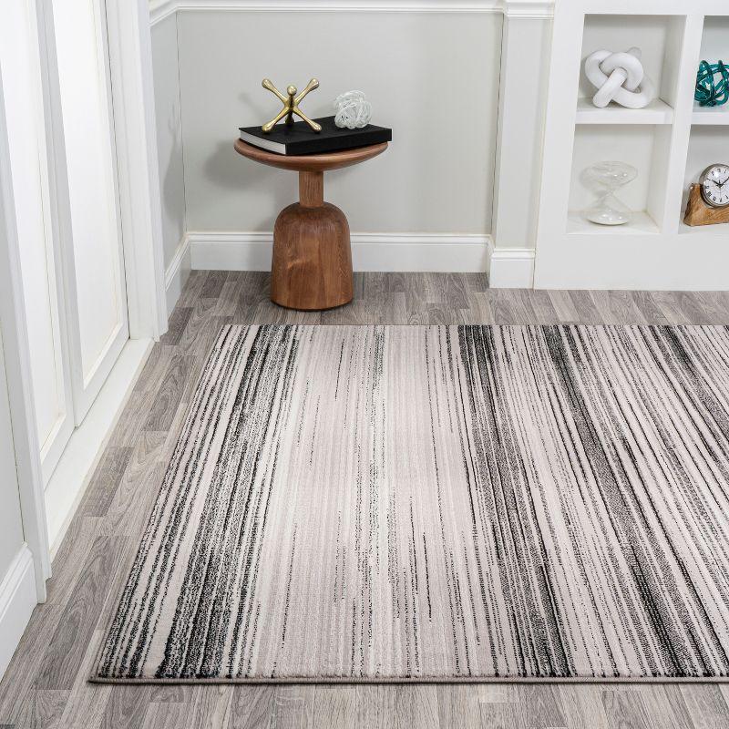 Austin Gradient Striped Area Rug - JONATHAN Y