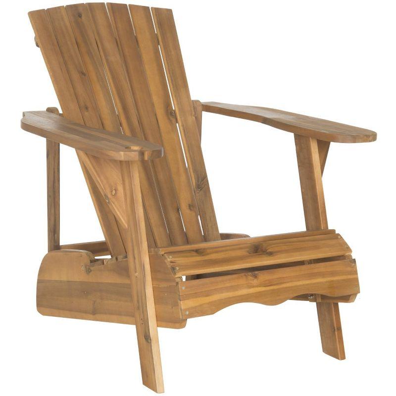 Vista Adirondack Chair Indoor/Outdoor - PAT6727 - Natural - Safavieh
