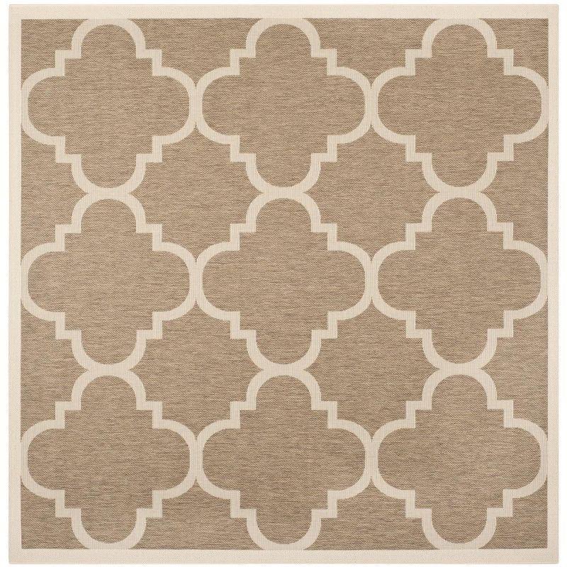 Herefordshire Geometric Brown Area Rug