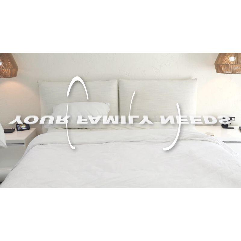 Downlite Medium Polyfill Pillows 4 Pack (Set of 4)