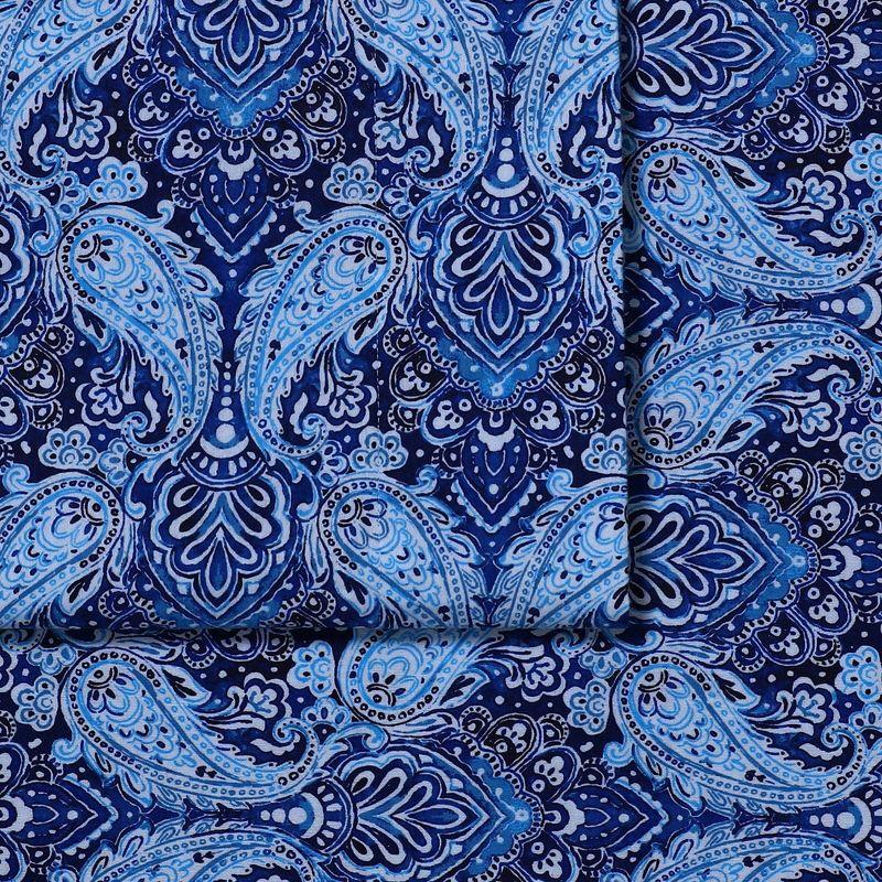 Azores Home Sofi Flannel Paisley Sheet Set