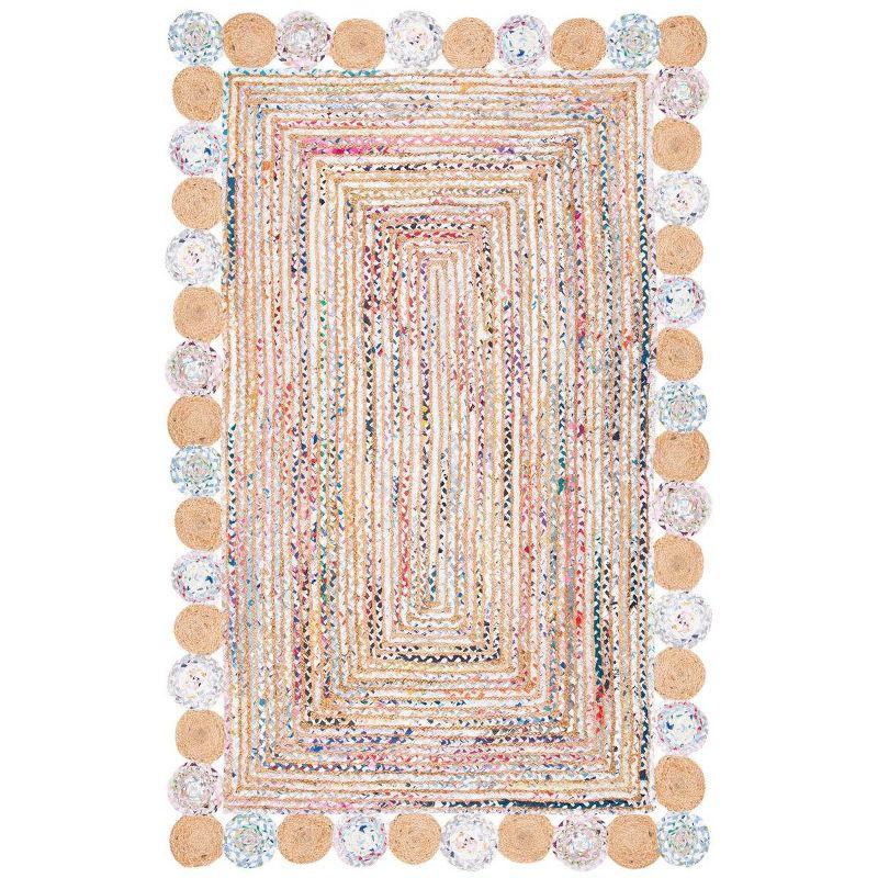 Cape Cod CAP201 Woven Indoor Area Rug - Beige/Multi - 8'x10' - Safavieh
