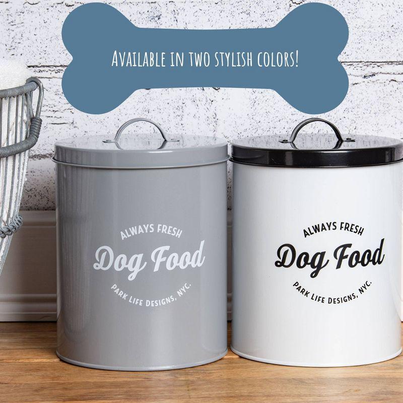 Park Life Designs Wallace 8.7 Lb. Metal Food Storage Container