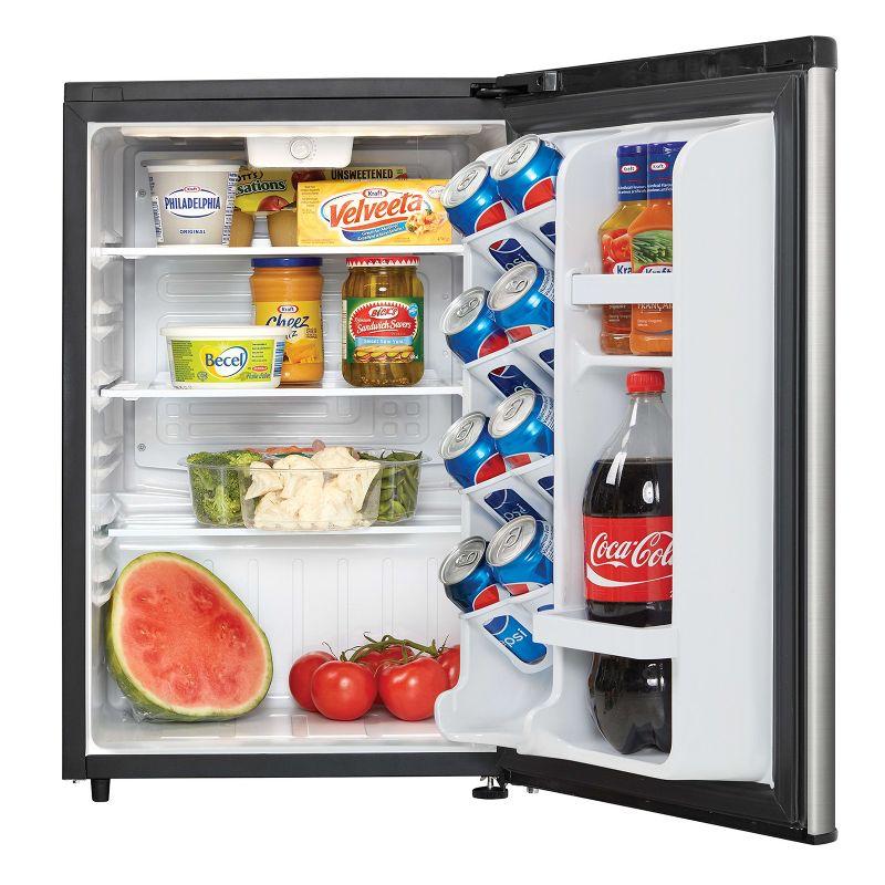 Danby DAR026A2BSLDB 2.6 cu. ft. Compact Fridge in Stainless Steel