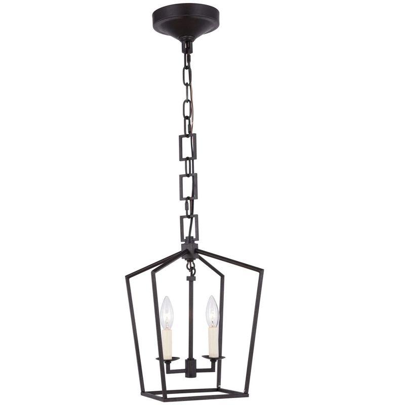 Elegant Lighting Denmark 2 light Golden Iron Pendant