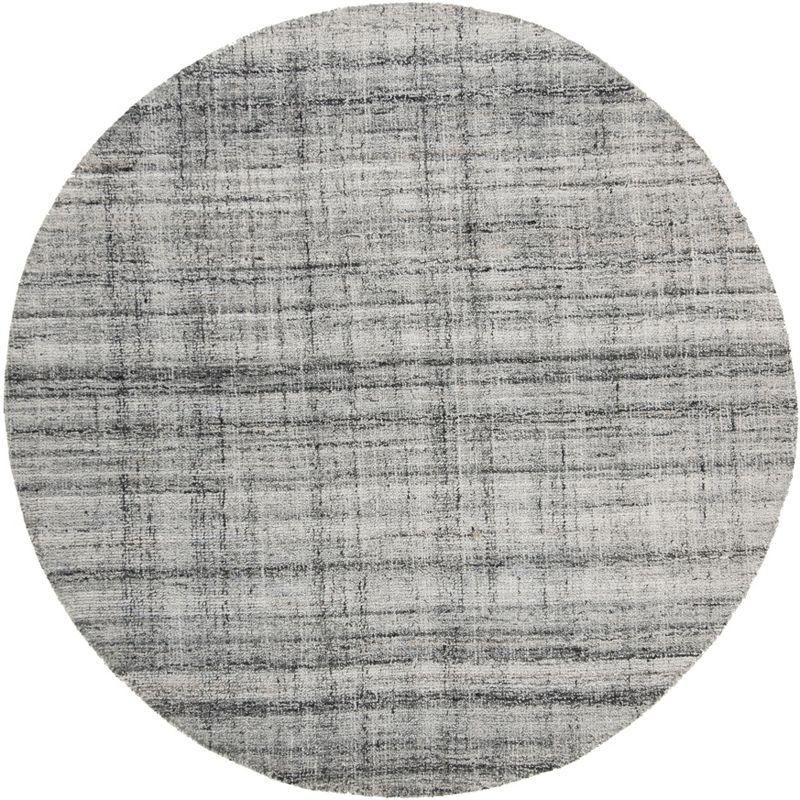 Gudinas Handmade Tufted Gray/Black Area Rug