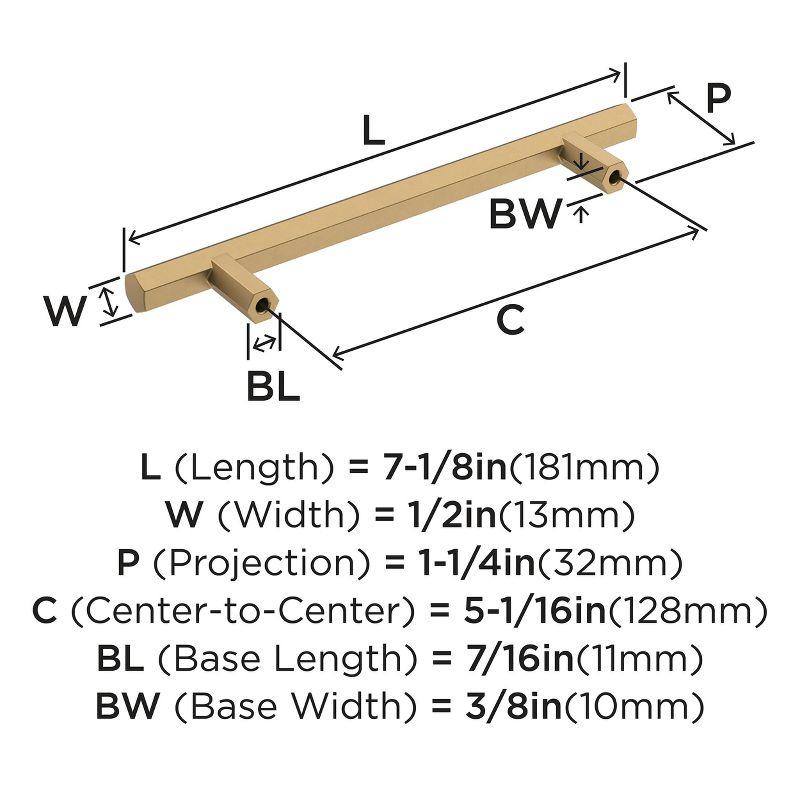 Caliber 5 1/16" Center To Center Bar Pull