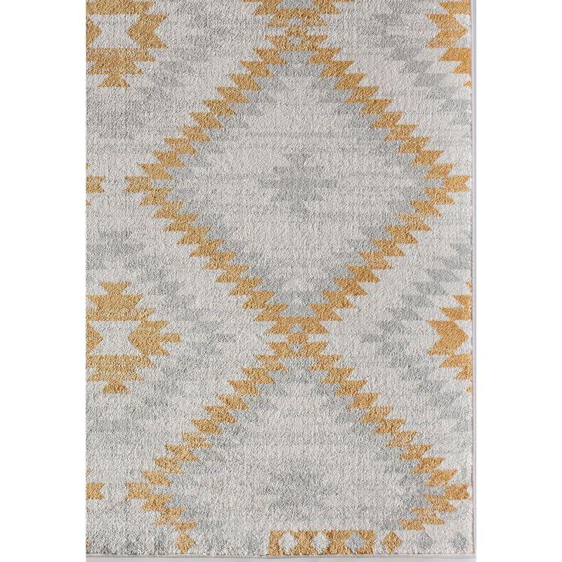 Bodrum Tribal Golden Touch Area Rug