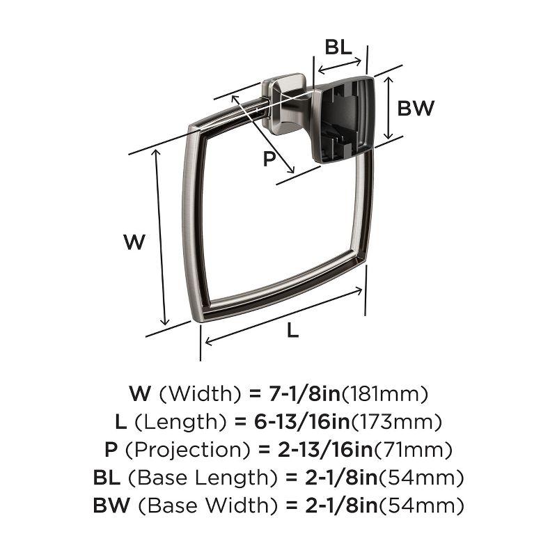 Amerock Revitalize Wall Mounted Towel Ring