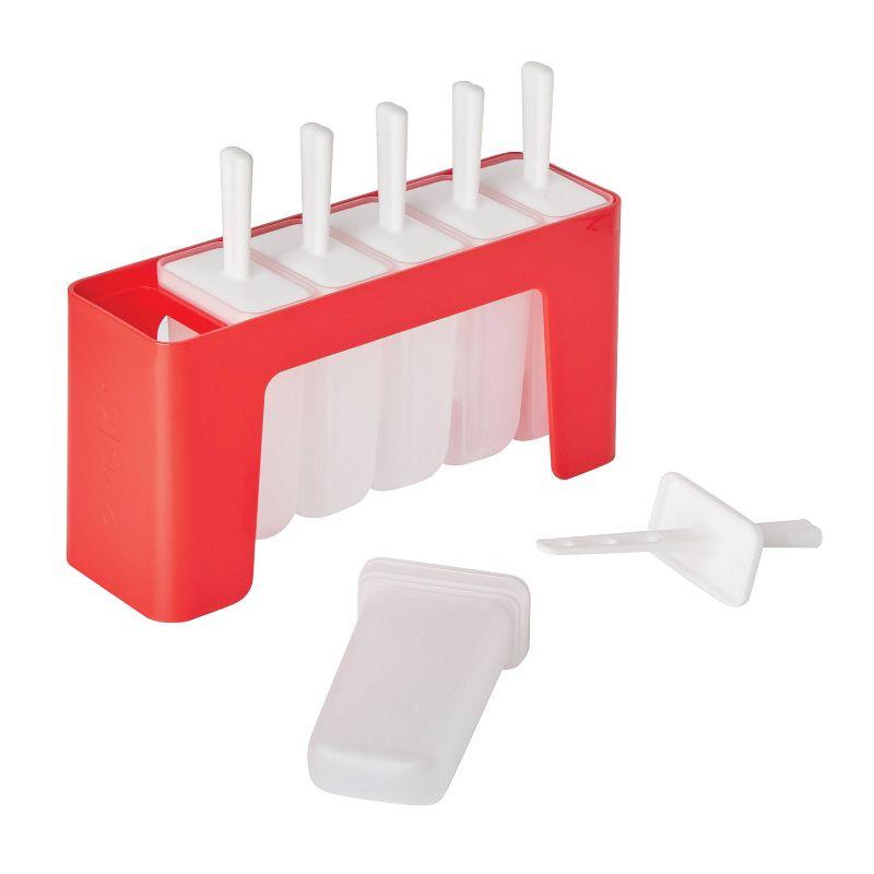 Tovolo Modern Pop Molds with Tray (Set of 6)