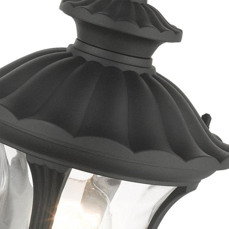 Livex Lighting Oxford 1 - Light Pendant in  Textured Black