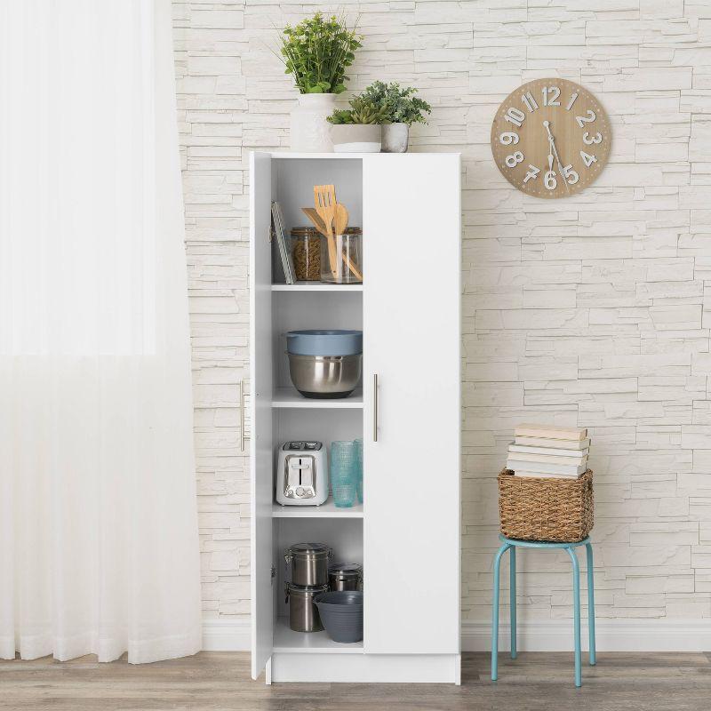 Prepac Elite Deep Storage Cabinet with Fixed and Adjustable Shelves