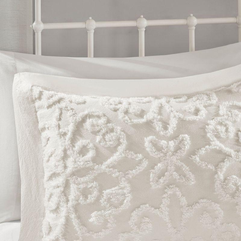 Kelly Clarkson Home Emberly Tufted 100% Cotton Sateen Coverlet Set in Farmhouse Style