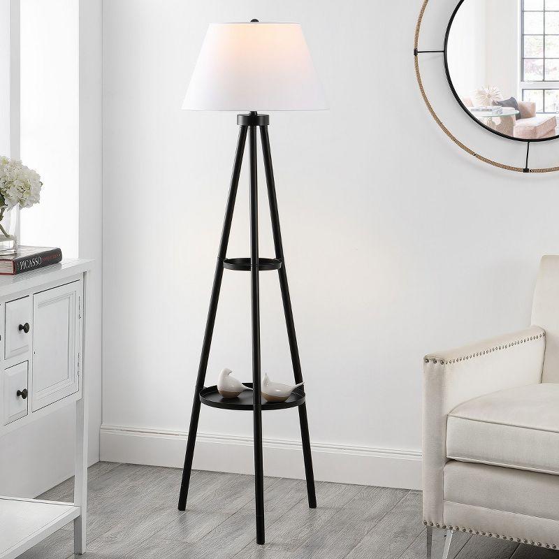 Dorea 63" Floor Lamp - Black - Safavieh