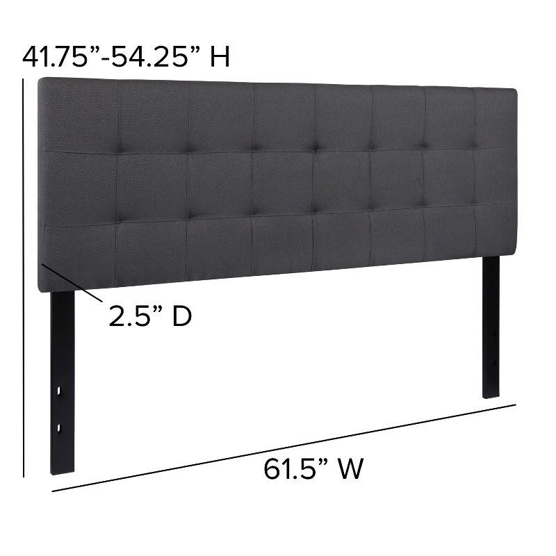 Flash Furniture Bedford Quilted Tufted Upholstered Headboard