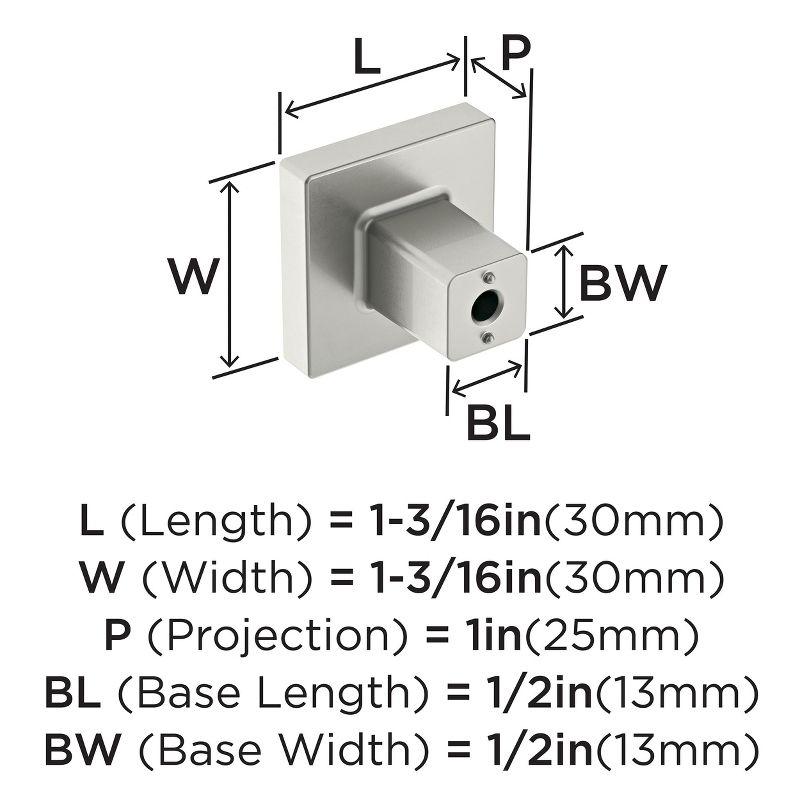 Amerock Monument Cabinet or Furniture Knob, 1-3/16 inch (30mm) Length