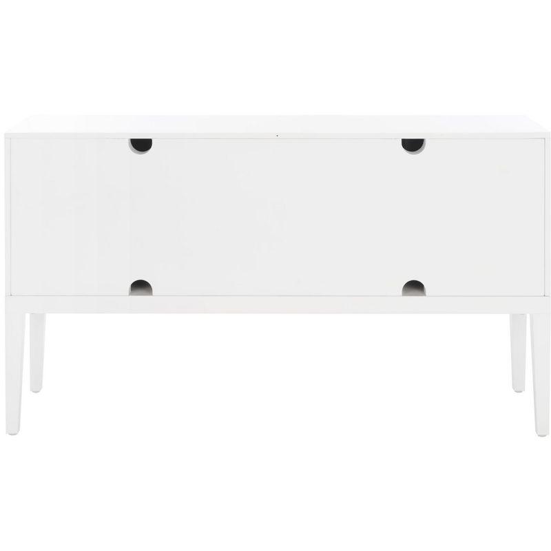 Riya 3 Door 2 Shelf Sideboard - White - Safavieh