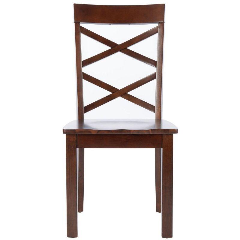 Ainslee Dining Chair (Set of 2) - Brown - Safavieh