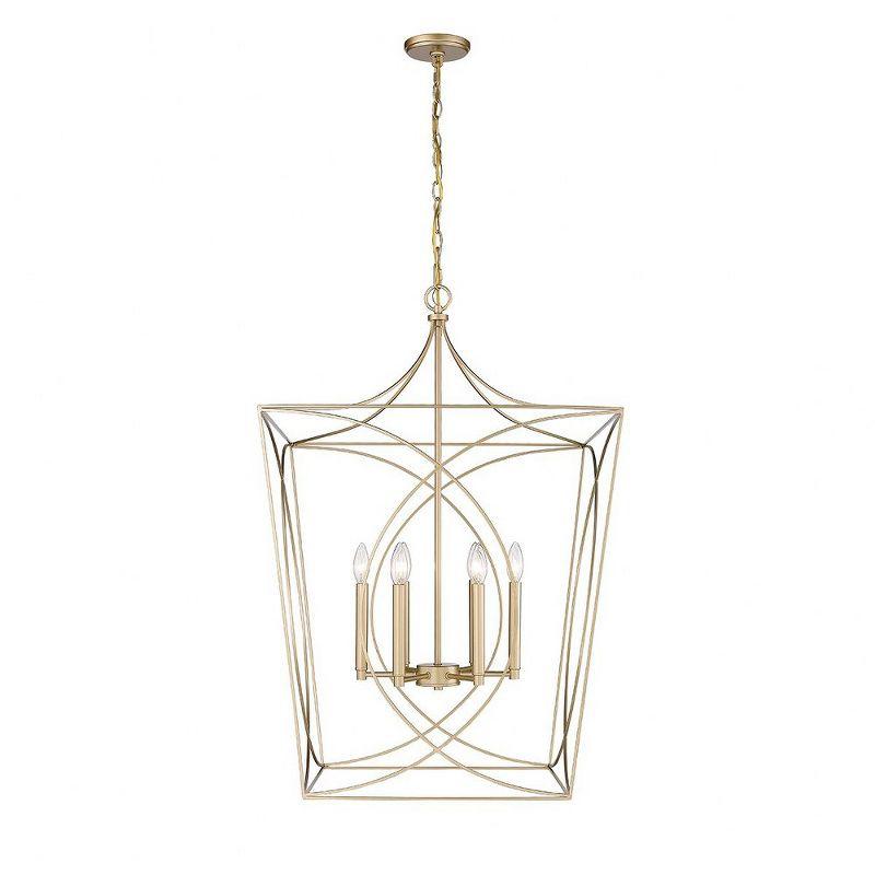 Millennium Lighting Tracy 6 - Light Pendant in  Painted Modern Gold