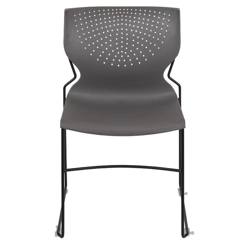 Everleigh 661 lb. Capacity Full Back Stack Chair with Powder Coated Frame