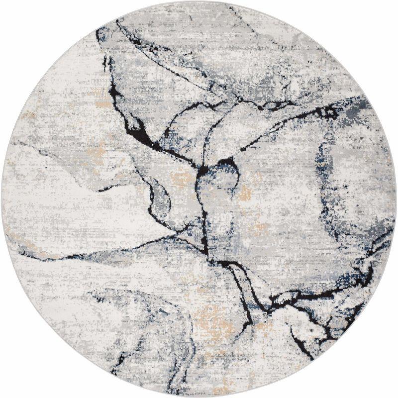 Hauteloom Fremantle Gray Marble Rug