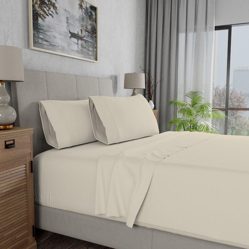 Color Sense 100% Cotton Ultra-Light Flat Sheet