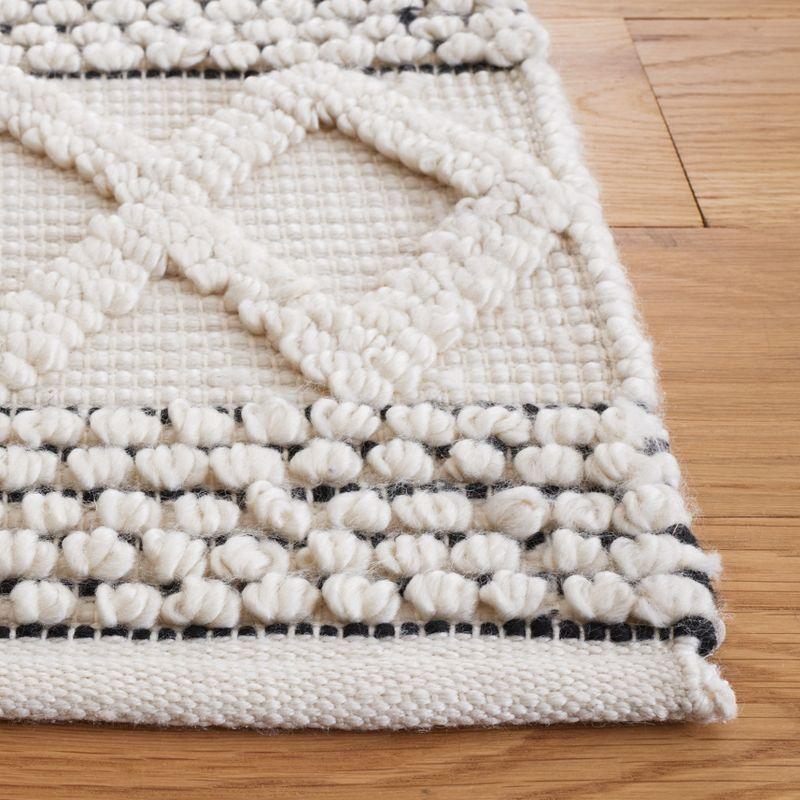 Flatweave Wool Geometric Rug