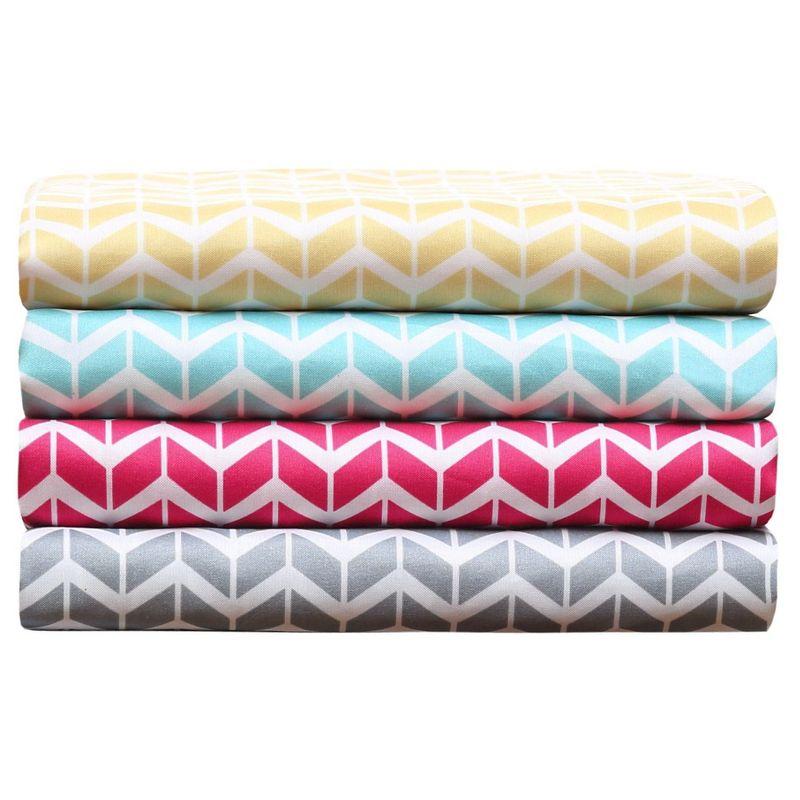 510 Design Chevron Chevron Microfiber Sheet Set