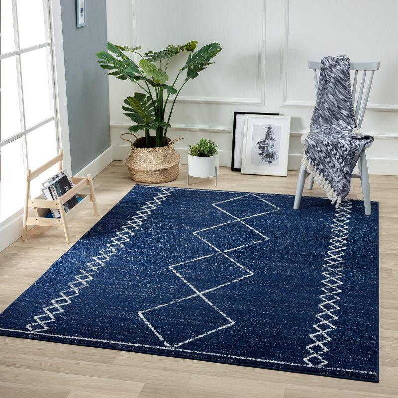 Luxe Weavers Moroccan Geometric Area Rug