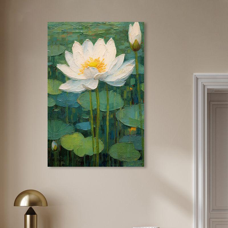 Art Remedy Art Remedy This Is My Waterlily Framed Impressionism 53041