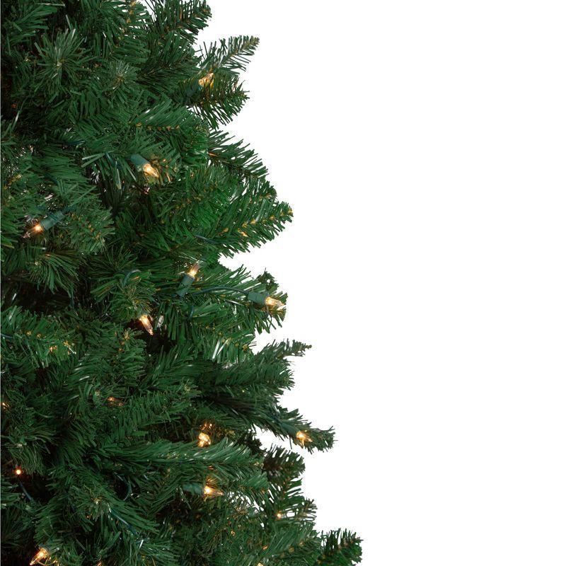 Northlight 6.5 Ft Pre-Lit Ravenna Pine Artificial Christmas Tree - Warm White LED Lights