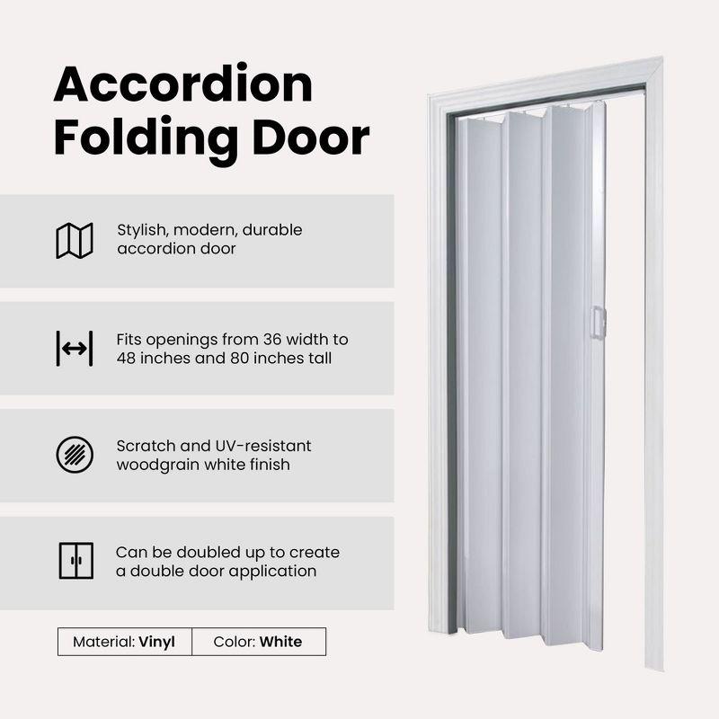 48'' Hollow Flush Accordion Door